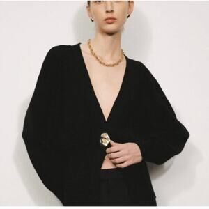 Urban Revivo Black Cardigan